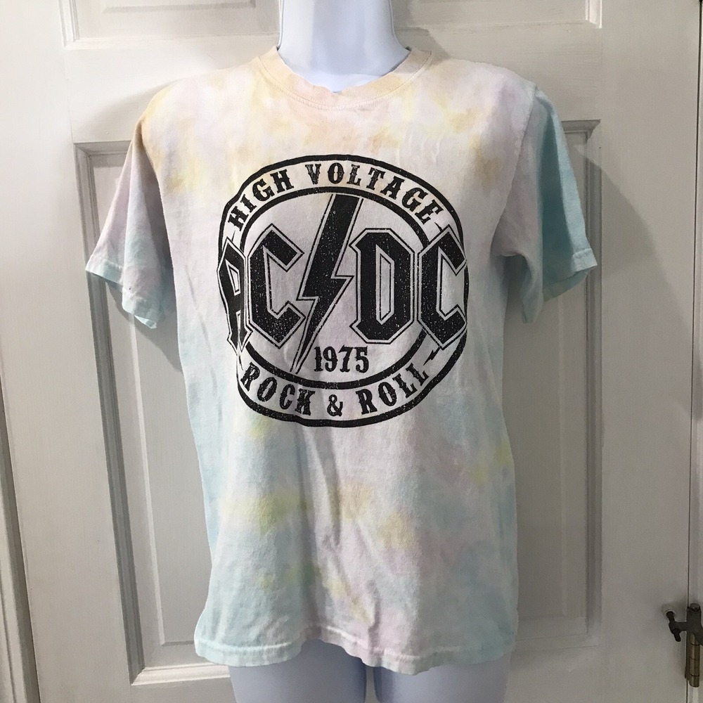 ac/dc t shirt xsmall festival concert rock‎ and roll